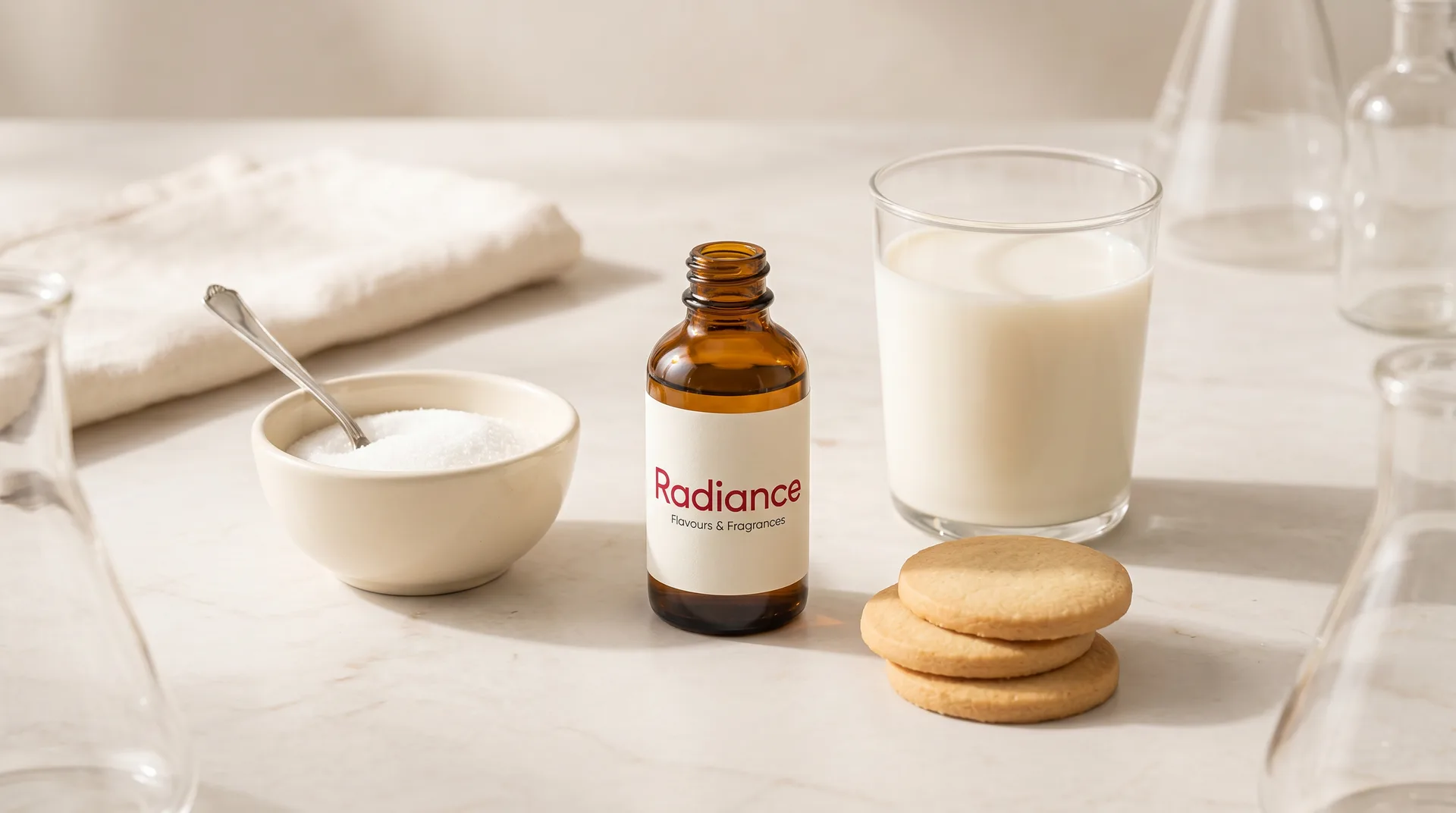 Şekeri azaltılmış gıda ürünleri üzerinde aroma çalışması